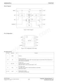 BD82025FVJ-E2 Datasheet Pagina 2