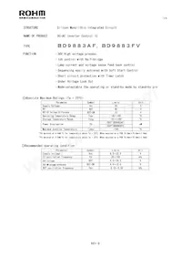 BD9883AF-E2 Datasheet Cover