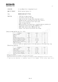 BD9897FS-E2 Datasheet Copertura