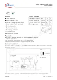 BSP77 E6327 Datasheet Cover