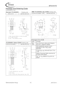 BTS410F2 E3043 Datenblatt Seite 14