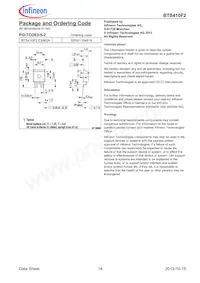 BTS410F2 E3062A Datenblatt Seite 14