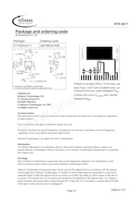 BTS452TT Datasheet Page 16