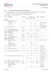 BTS500601EGAAUMA1 Datasheet Page 16