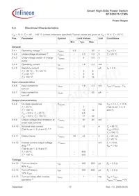 BTS500701TMAATMA1 Datasheet Page 13