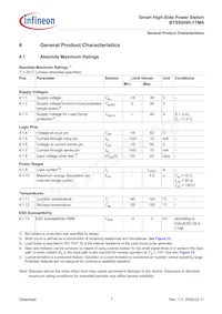 BTS50090-1TMA Datasheet Page 7
