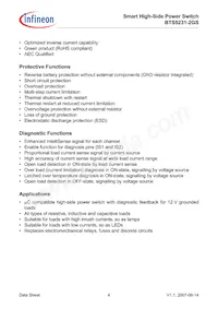 BTS52312GSXUMA1 Datasheet Page 4