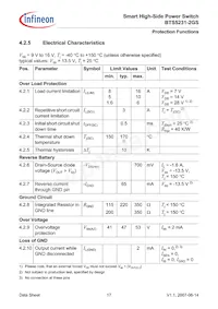 BTS52312GSXUMA1 Datasheet Pagina 17