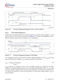 BTS52312GSXUMA1 Datasheet Page 21