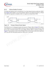 BTS52312GSXUMA1 Datasheet Page 22