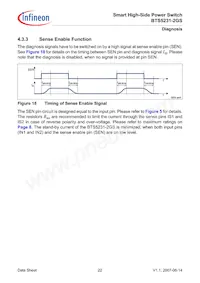 BTS52312GSXUMA1 Datasheet Pagina 22