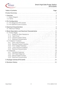 BTS5234GXUMA1 Datasheet Pagina 2