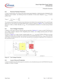 BTS52352GXUMA1 Datasheet Pagina 16