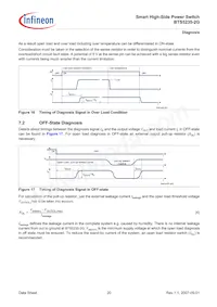 BTS52352GXUMA1 Datasheet Pagina 20