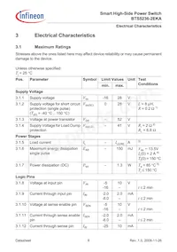 BTS5236-2EKA Datasheet Page 8