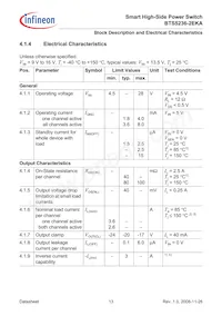 BTS5236-2EKA Datasheet Page 13