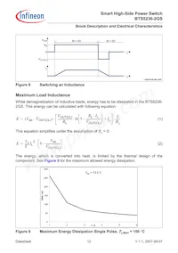 BTS52362GSXUMA1 Datasheet Page 12