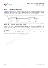 BTS52362GSXUMA1 Datasheet Page 22