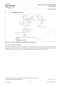 BTS52462LAUMA1 Datenblatt Seite 22