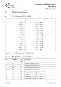 BTS5434GNT Datasheet Page 7