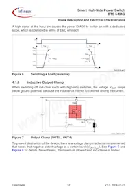 BTS5434GNT Datasheet Page 12