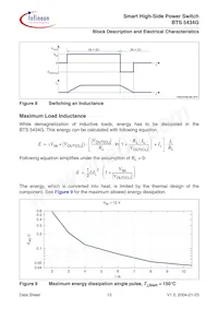 BTS5434GNT Datasheet Page 13