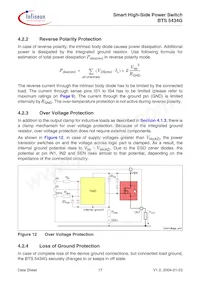 BTS5434GNT Datasheet Page 17