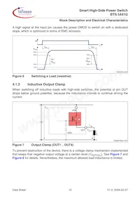 BTS5441G Datasheet Page 12