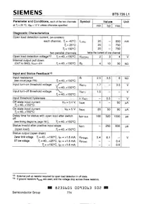 BTS726L1 Datasheet Page 6