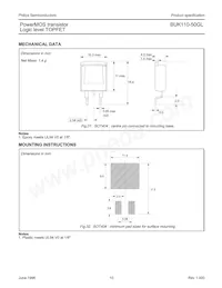 BUK110-50GL Datasheet Page 10