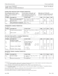 BUK116-50L Datasheet Page 4