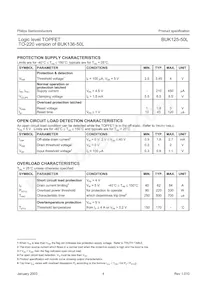 BUK125-50L Datasheet Pagina 4