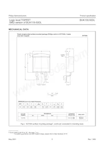 BUK130-50DL Datasheet Page 5