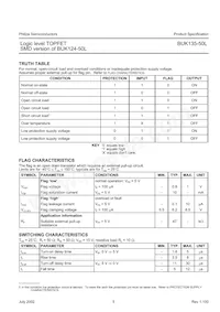 BUK135-50L Datasheet Page 5