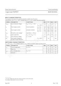 BUK148-50DL Datasheet Pagina 4