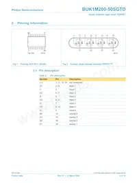 BUK1M200-50SGTD Datasheet Page 2