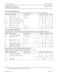 BUK210-50Y Datasheet Page 4