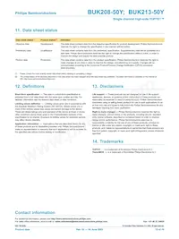 BUK213-50Y Datasheet Page 15
