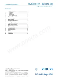 BUK213-50Y Datasheet Page 16