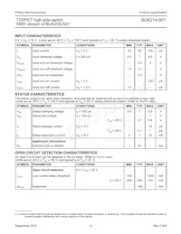 BUK214-50Y Datasheet Page 4