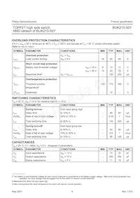 BUK215-50Y Datasheet Page 6