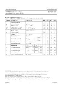 BUK220-50Y Datasheet Page 3
