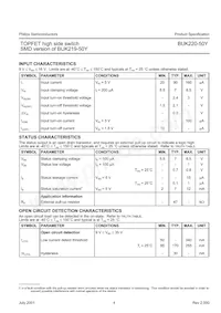 BUK220-50Y Datasheet Page 4