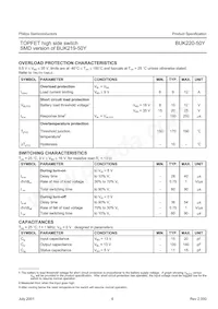BUK220-50Y Datasheet Page 6