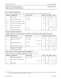 BUK224-50Y Datasheet Pagina 4