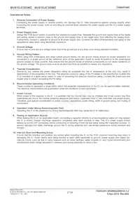 BUS1DJC0GWZ-E2 Datasheet Page 21