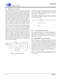 CS1600-FSZ Datasheet Pagina 10