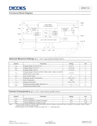 DPS1113FIA-13 Datasheet Pagina 3