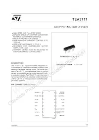 E-TEA3717DP Datasheet Cover
