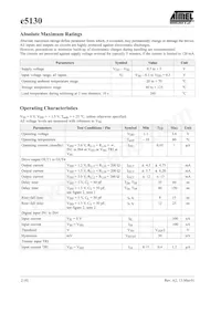 E5130A-DIT Datasheet Page 2